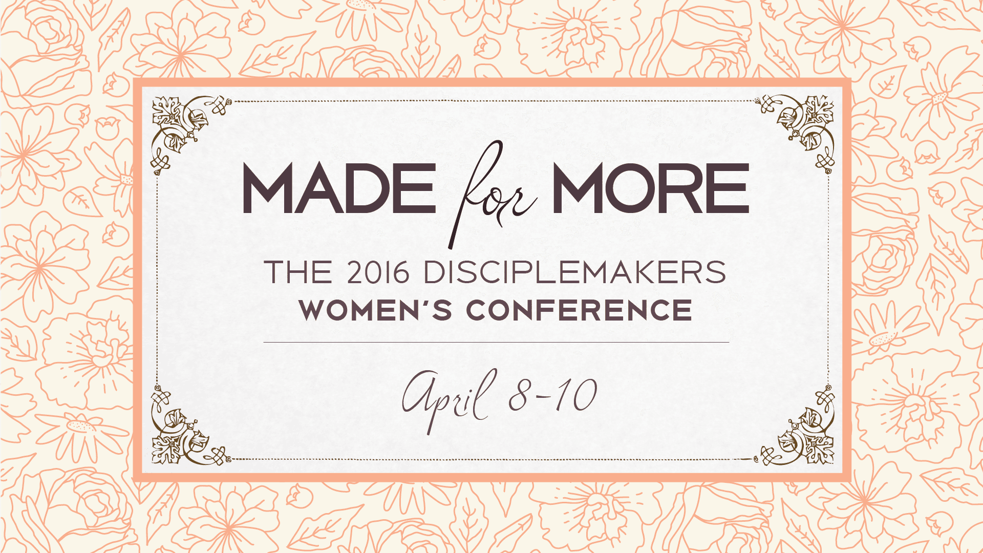 2016 Women’s Conference