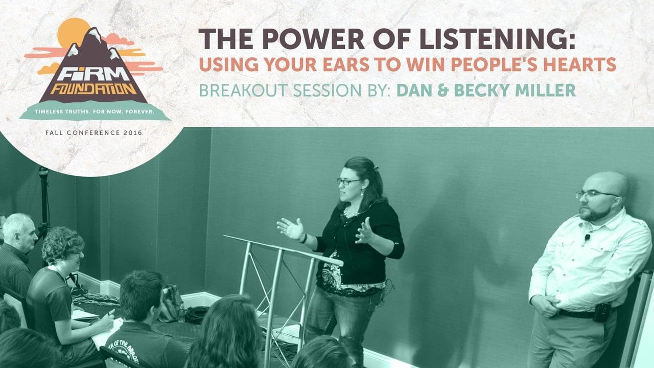 The Power of Listening: Using Your Ears to Win People's Hearts